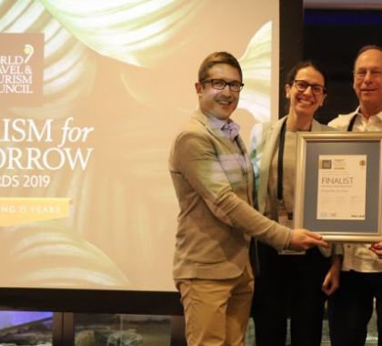 Grupo Rio da Prata recebe certificado de finalista do prêmio 2019 Tourism for Tomorrow do WTTC
