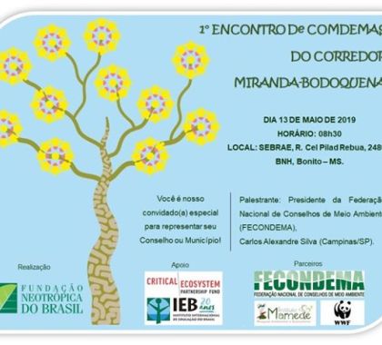 Encontro promove fortalecimento de Conselhos Municipais de Meio Ambiente no Mato Grosso do Sul