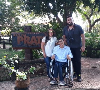Acadêmico de jornalismo visita o Recanto Ecológico Rio da Prata