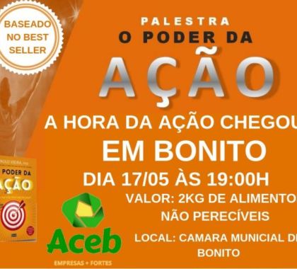 ACEB promove palestra sobre o poder da Ação em Bonito