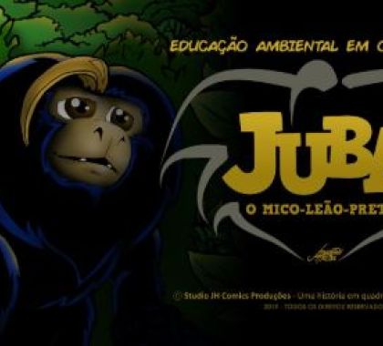 Ilustrador cria campanha de arrecadação para publicar revista educativa sobre mico-leão-preto