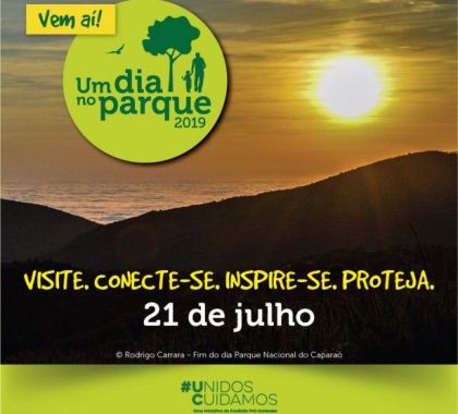 Campanha Um Dia no Parque visa criar cultura de visitação e turismo nas UCs