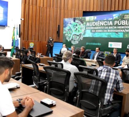 Deputado de MS irá solicitar ao governo ações para reduzir turvamento de rios da Serra da Bodoquena