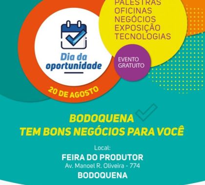 Dia da Oportunidade leva troca de negócios para empresários de Bodoquena
