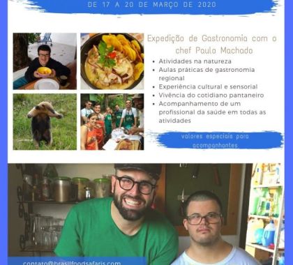 Bonito terá safári gastronômico para pessoas com deficiência