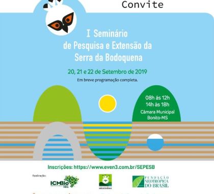 “I Seminário de Pesquisa e Extensão da Serra da Bodoquena” acontece em Bonito