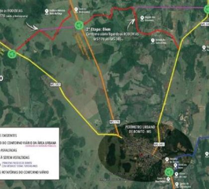 Prefeito e vereadores de Bonito oficializam pedido para construção de Rodovia do Turismo e Anel Viário