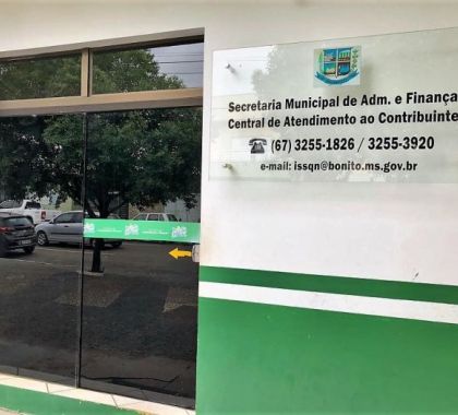 Parcelamento de dívidas pelo REFIC é aberto em Bonito