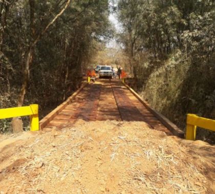 Prefeitura de Bonito conclui a reforma da Ponte do Matheus