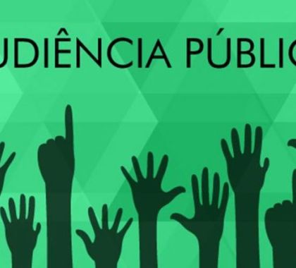 Prefeitura realiza audiência pública na próxima terça-feira (22)