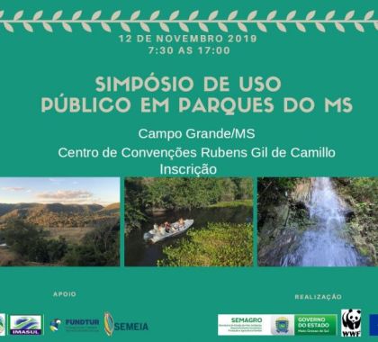 Uso público em parques do MS será tema de simpósio em CG