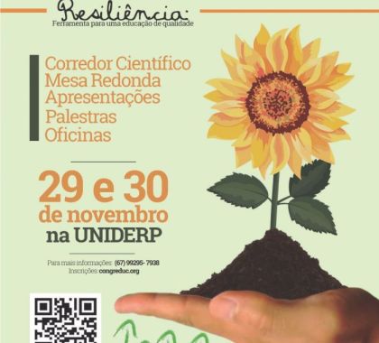 Congresso de Educação será realizado nos dias 29 e 30 em Campo Grande