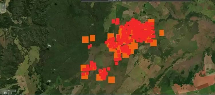 Incêndio no Banhado do Rio da Prata alcança 2,7 mil hectares - Bonito Notícias - Notícias de Bonito, Mato Grosso do Sul e Região. - Vimarsana News